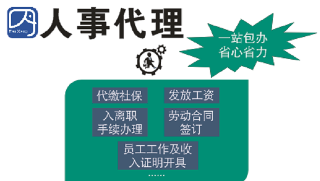 一站式人事代理-代发工资/代缴社保/员工劳动合同签订等人事事务